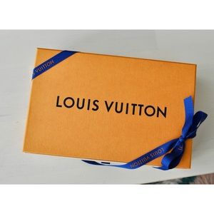 Louis Vuitton Authentic Drawer Wallet Gift Box with Ribbon